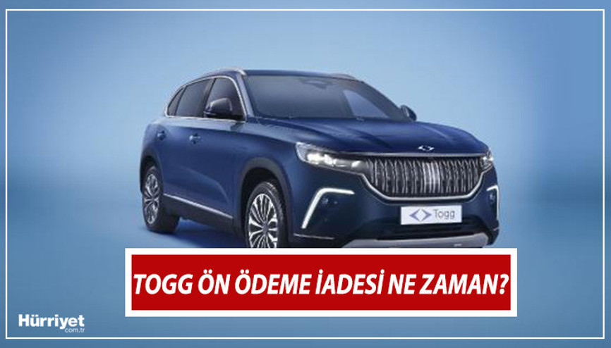 TOGG para iadesi ne zaman geri verilecek (Yedek liste) TOGG 60 bin TL ön ödeme nasıl geri alınır, nasıl başvuru yapılır Tarih belli oldu Trumore cüzdanlarına yatırılacak