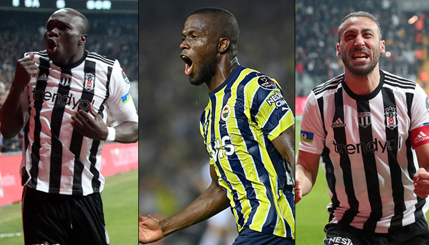 Kadıköyde golcülerin derbisi olacak Enner Valencia, Aboubakar ve Cenk Tosun...