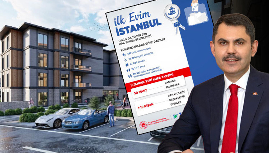 TOKİ Tuzla çekilişleri tamamlandı... Sırada Çatalca ve Selimpaşa kuraları var