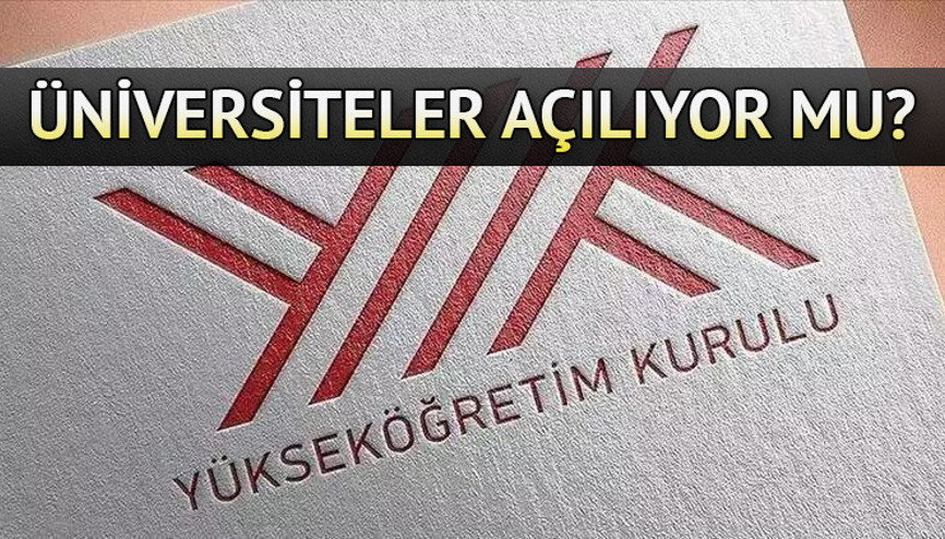 ÜNİVERSİTELER 3 NİSANDA AÇILIYOR MU, ne zaman açılacak YÖKten tarih açıklaması Üniversitelerde yüz yüze eğitim başlıyor mu, online (uzaktan) eğitim sürecek mi