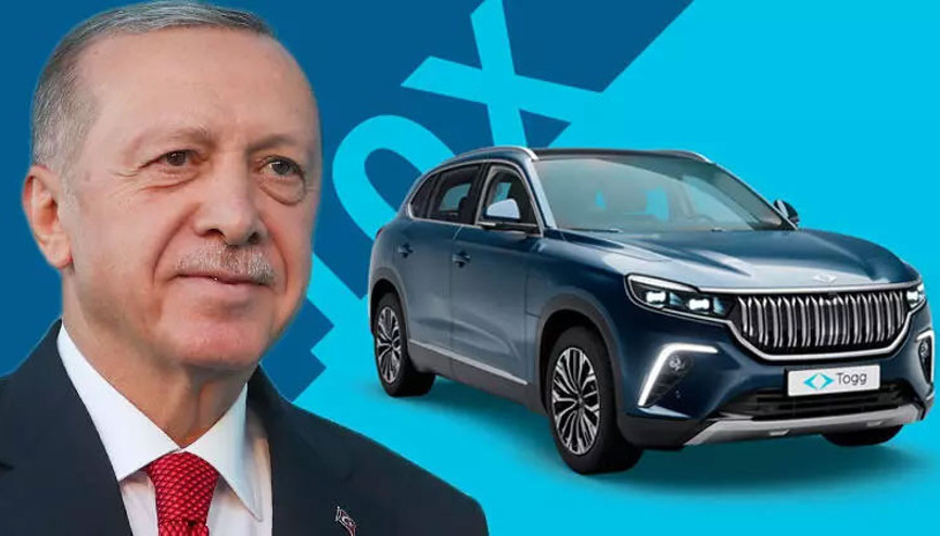 Togg pazartesi günü Cumhurbaşkanı Erdoğana teslim edilecek
