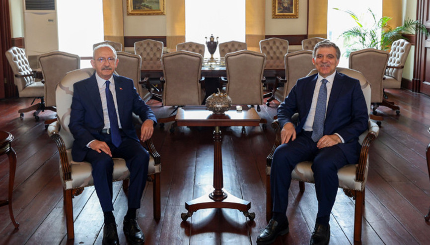 Kılıçdaroğlu, Abdullah Gül ile görüştü