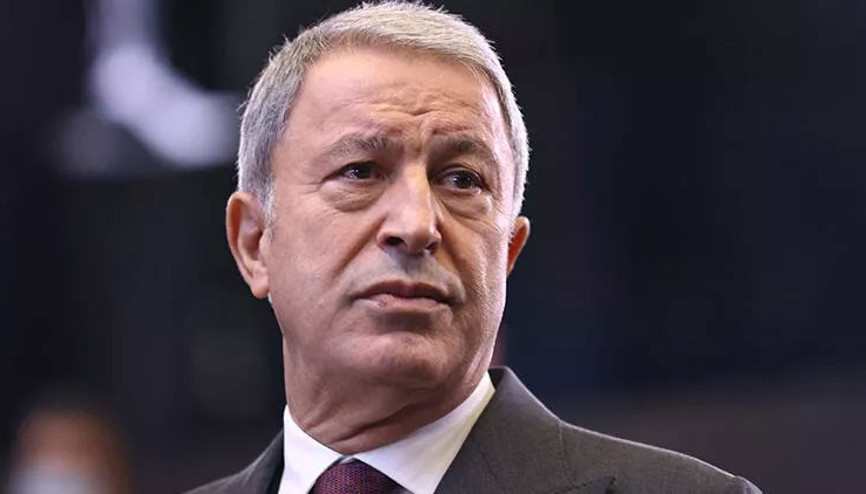 Bakan Akar: Terörist neredeyse hedefimiz orası