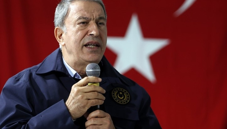 Hudut güvenliği iddialarına yanıt Bakan Akar: Hiçbir yasa dışı geçişe izin vermeyeceğimizi herkesin bilmesi lazım