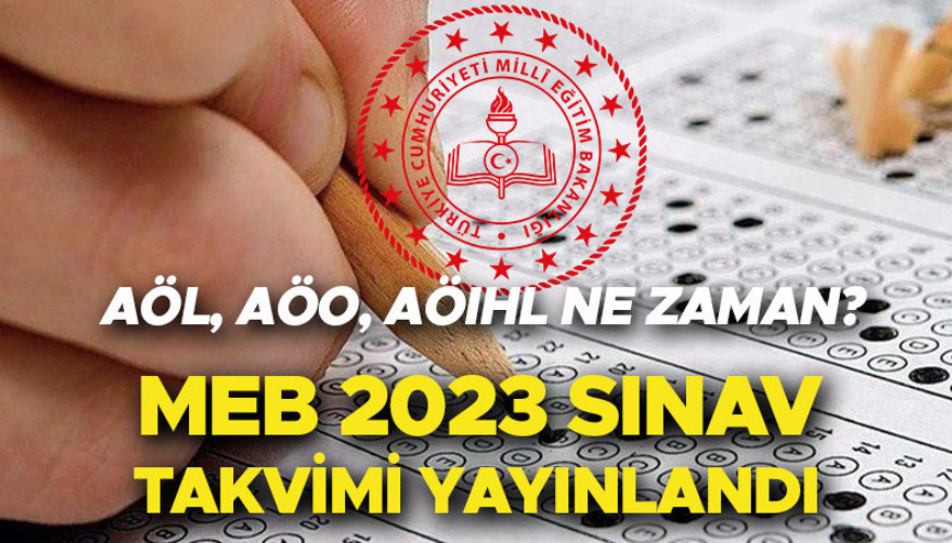 AÖL SINAV TARİHİ MEB TAKVİMİ BELLİ OLDU İOKBS, LGS,  AÖO, AÖIHL, MAÖL ve AÖL sınavları ne zaman, nasıl yapılacak Açık Öğretim Lisesi 2. ve 3. Dönem sınav tarihleri