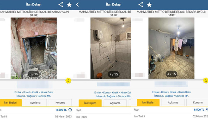 Ev sahipleri şaşırdı Harabeleri kiraya vermeye çalışıyorlar