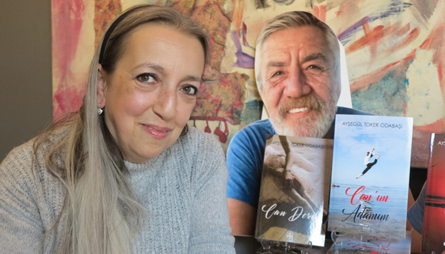 Kaybettiği eşi Can için 4 kitap yazdı