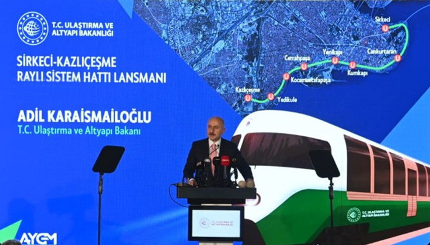 Sirkeci Kazlıçeşme hattı durakları nereden geçiyor