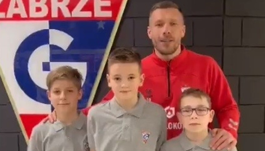 Lukas Podolski, U12 İzmir Cup’ta