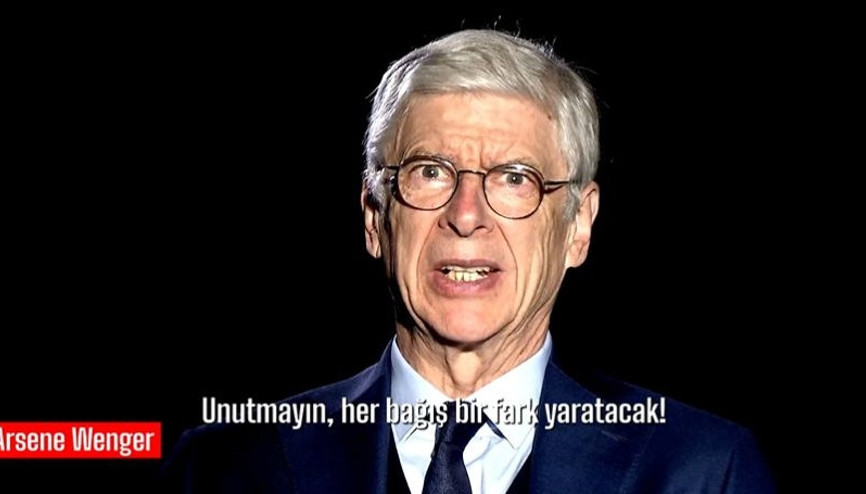 Arsene Wenger’den depremzedeler için destek çağrısı