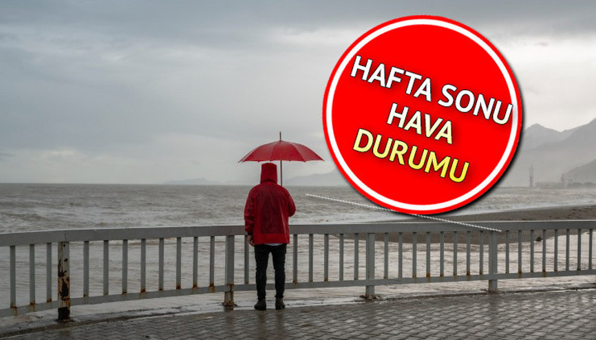 Hafta sonu hava nasıl olacak 8-9 Nisan (Cumartesi-Pazar) yağmur yağacak mı İşte Meteorolojiden il il hava durumu raporu