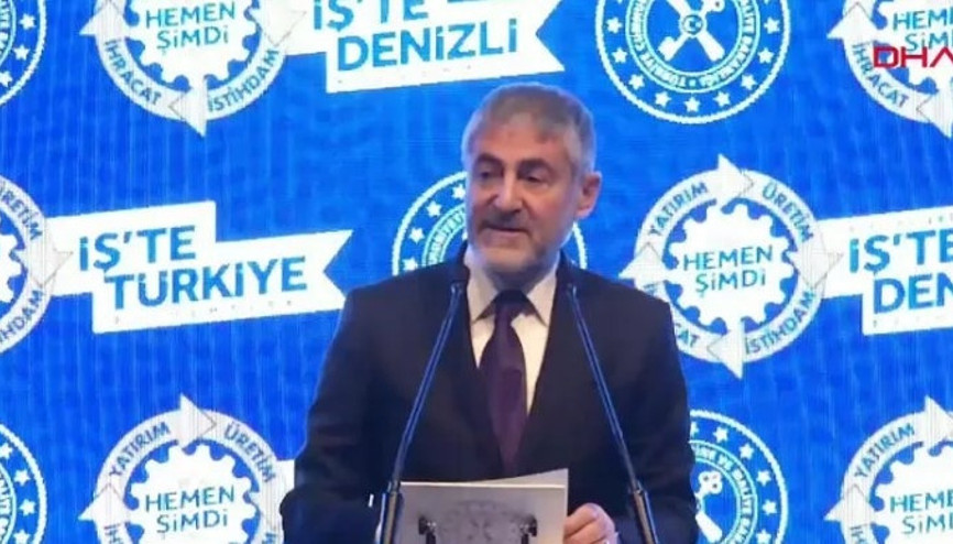 Bakan Nebati, Denizlide iş dünyası temsilcileri ile bir araya geldi