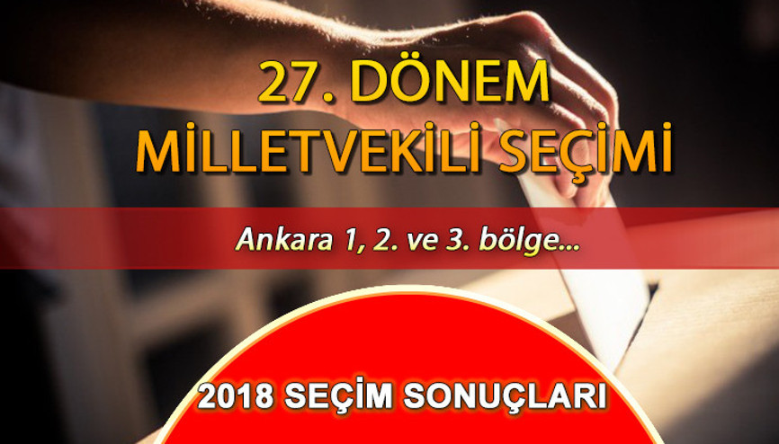 Son seçimde (2018) Ankara 1, 2 ve 3. Bölgede kaç milletvekili çıktı 2018 Ankara 1, 2 ve 3. Bölge seçim sonuçları (AK Parti, CHP, İYİ Parti, MHP milletvekili sayısı)