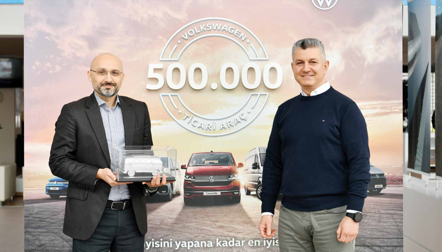 500 bininci ticari aracını teslim etti