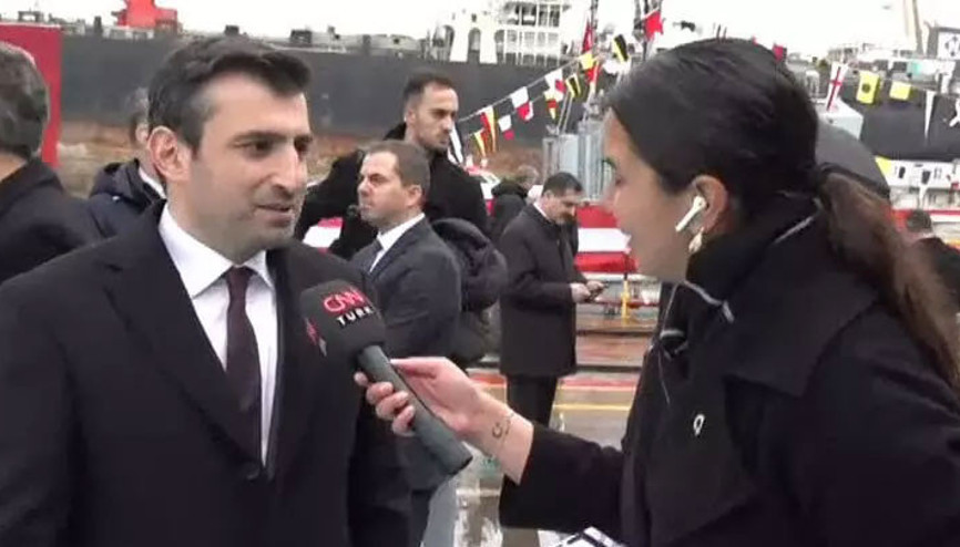 TCG Anadolu... Selçuk Bayraktar heyecanını gizleyemedi: Görünce gurur duydum