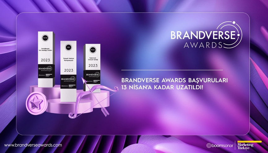Brandverse Awards son başvuru tarihi uzatıldı
