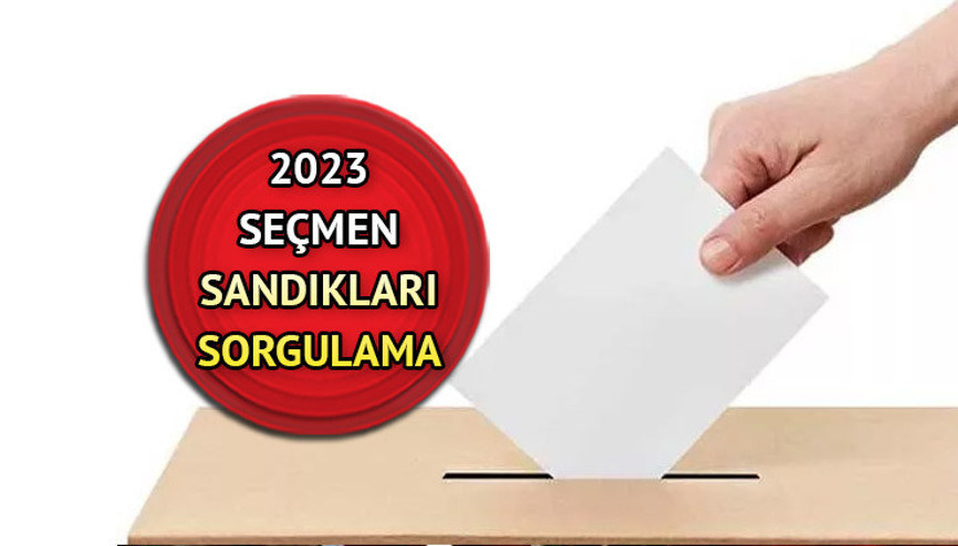 YSK seçmen kaydı sorgulama ekranı 2023 | Nerede, hangi sandıkta oy kullanacağım e-Devlet ile 14 Mayıs seçmen kaydı sorgulama ekranı