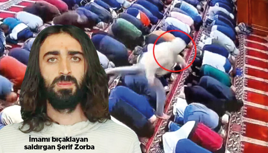 İmamı bıçaklayan Türk çıktı