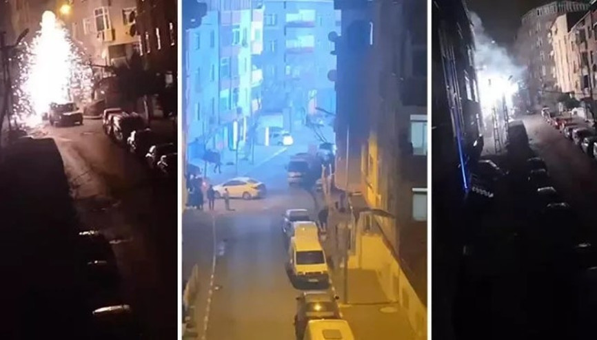 Sultangazide elektrik kablolarında oluşan patlama korkuttu