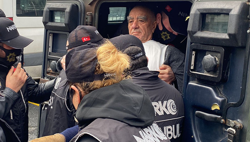 Suç örgütü lideri Ürfi Çetinkaya adliyeye sevk edildi