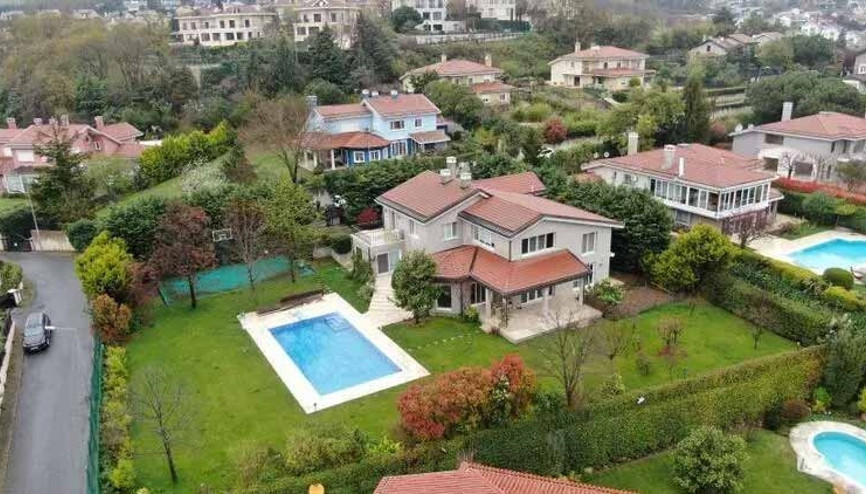Ürfi Çetinkayanın yakalandığı villa havadan görüntülendi
