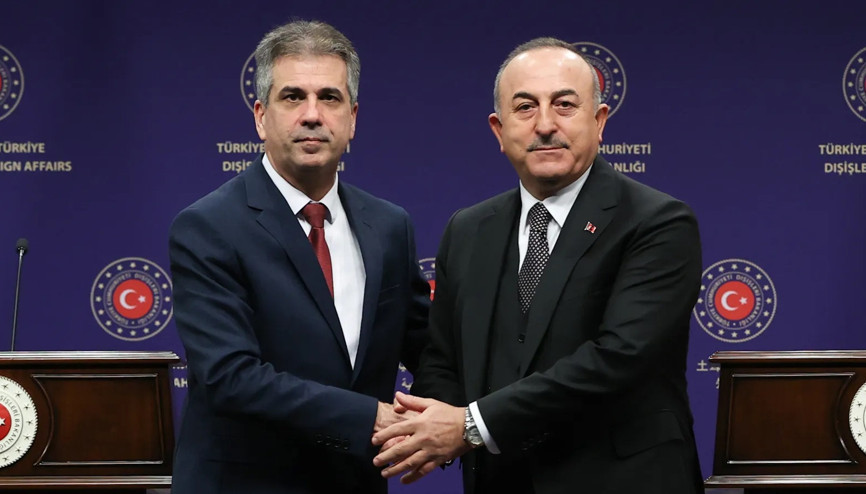 Bakan Çavuşoğlu, İsrailli mevkidaşıyla görüştü