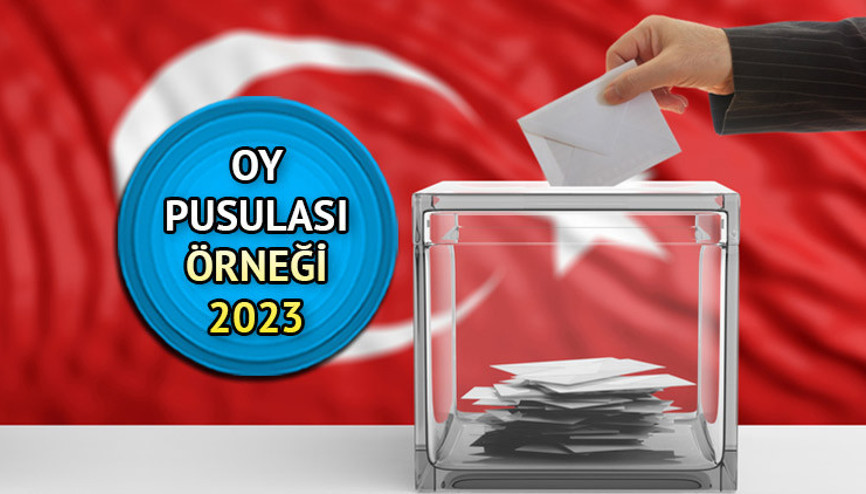 Oy pusulası sıralaması nasıl olacak YSK’dan onay geldi İşte oy pusulası örneği 2023