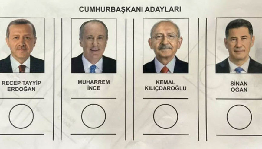 YSK, Cumhurbaşkanlığı seçimi oy pusulasını onayladı