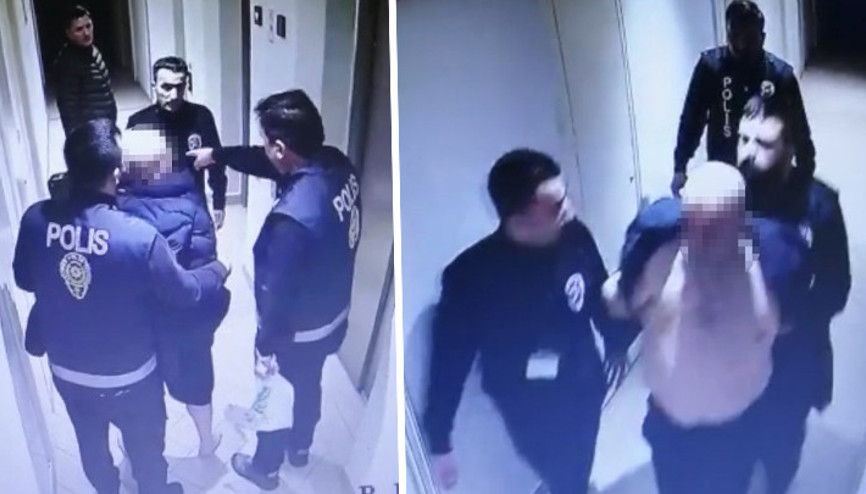 Beyoğlunda iş insanını kelepçeleyip kaçırdılar Film gibi operasyon kamerada