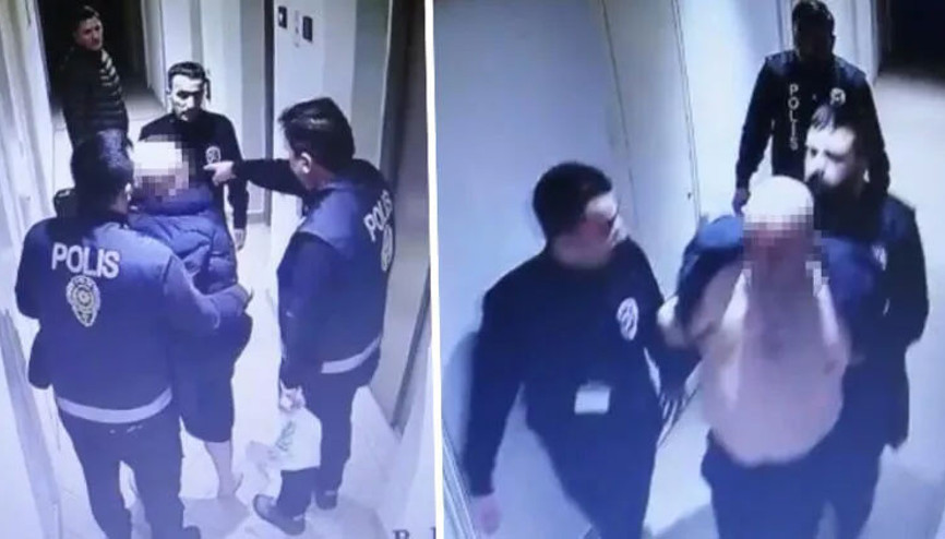 Beyoğlunda iş insanını kelepçeleyip kaçırdılar O anlar kamerada Beyoğlunda iş insanını kelepçeleyip kaçırdılar O anlar kamerada