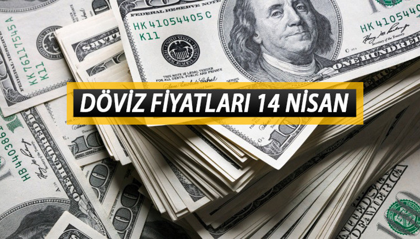 Dolar ve Euro bugün ne kadar 1 dolar kaç TL 14 Nisan güncel döviz kuru fiyatları