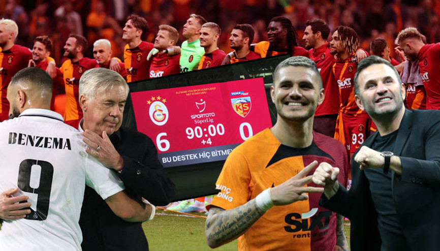 Kayserispor maçı sonrası övgüler Mauro Icardi ve Galatasaraya Uzun zamandır böylesini görmedim Real Madrid ve Benzema benzetmesi...