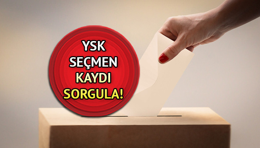 Nerede oy kullanacağım Hangi sandıkta ve okulda oy kullanacağım sorusu YSK tarafından yanıt buldu İşte e-Devlet yurt içi seçmen kaydı sorgulama ekranı 2023