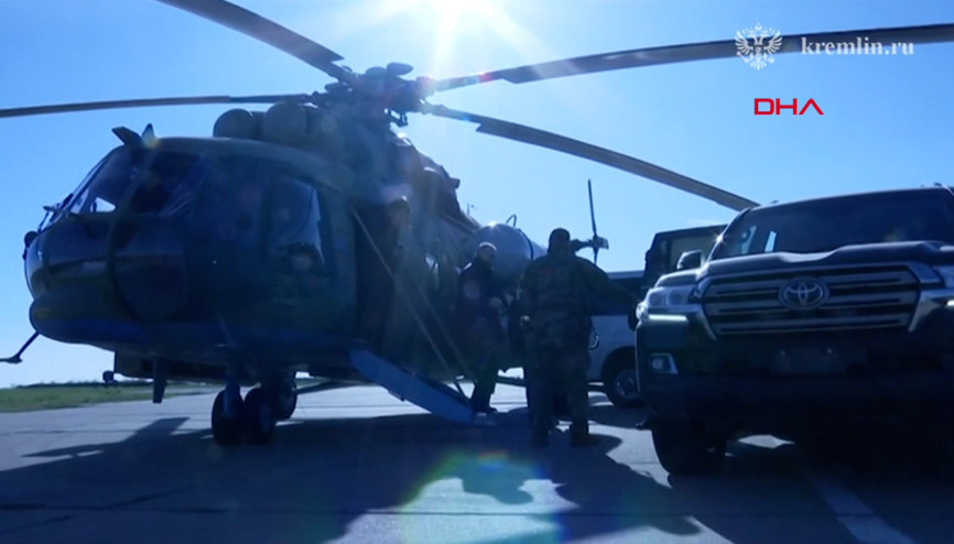 Putinden Herson ve Luhansk bölgelerine sürpriz ziyaret