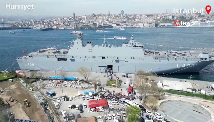 TCG Anadoluyu 2. gününde 14 bin 251 vatandaş ziyaret etti