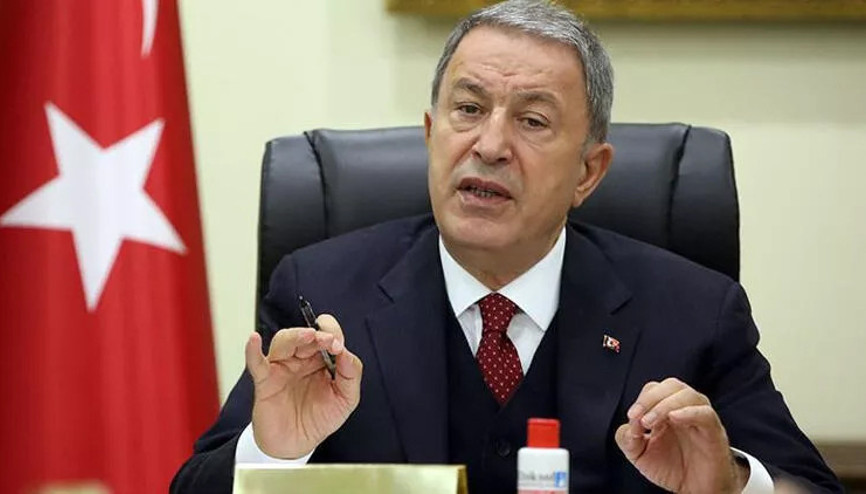 Bakan Akar, Ukraynalı Bakan Kubrakov ile görüştü