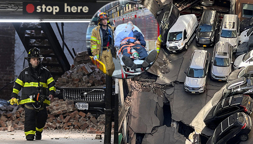 ABDde otopark felaketi: Ölü ve yaralılar var...