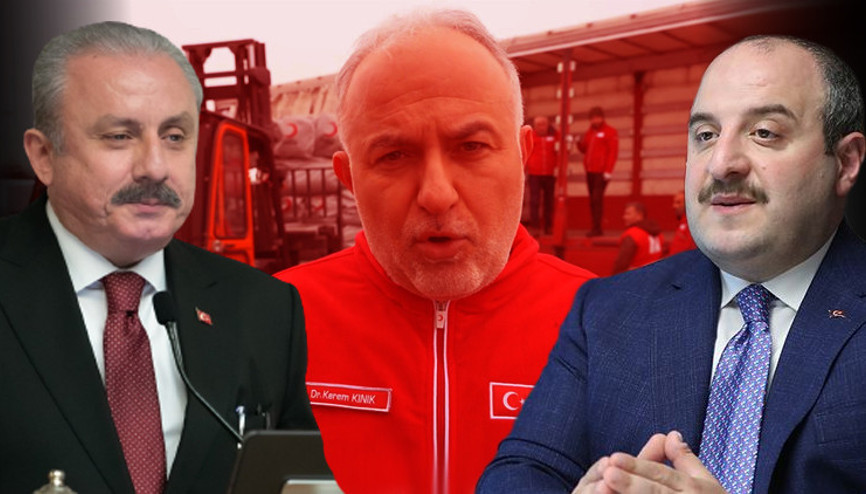 Bakan Varank ve Şentoptan Kızılay çadır sattı yorumu Bakan Varank ve Şentoptan Kızılay çadır sattı yorumu