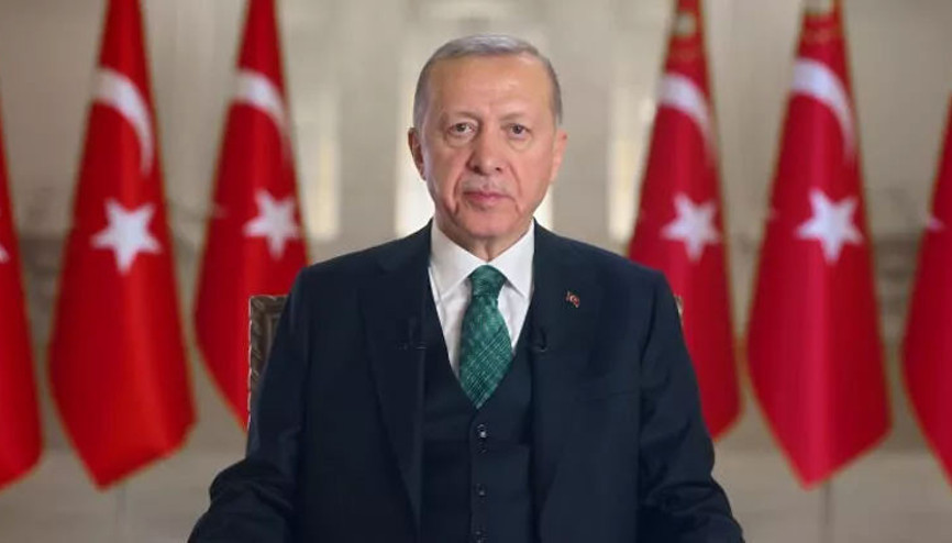 Cumhurbaşkanı Erdoğandan bayram mesajı