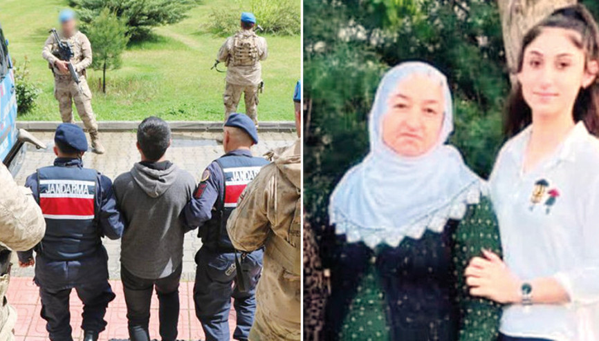 Anne ile kızının öldürüldüğü saldırıda şüpheli yakalandı