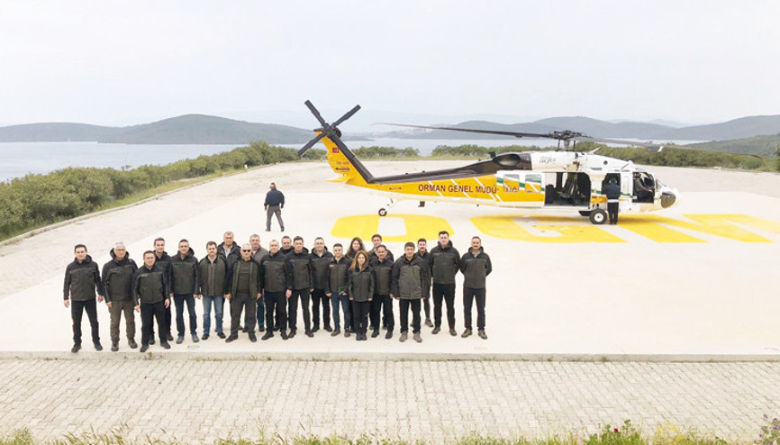 Orman yangınlarına çekirdek yerli filo Orman yangınlarına çekirdek yerli filo
