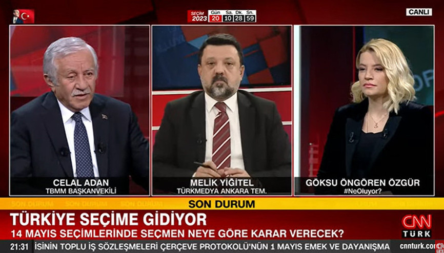 MHP İstanbul Milletvekili Adan CNN Türkte konuştu... Demokrasi sahtekarlığı yapanlar 14 Mayısta perişan olacaklardır