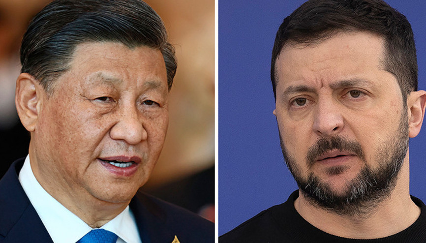 Çin Devlet Başkanı Xi Jinping, Ukraynalı mevkidaşı Zelenski ile görüştü