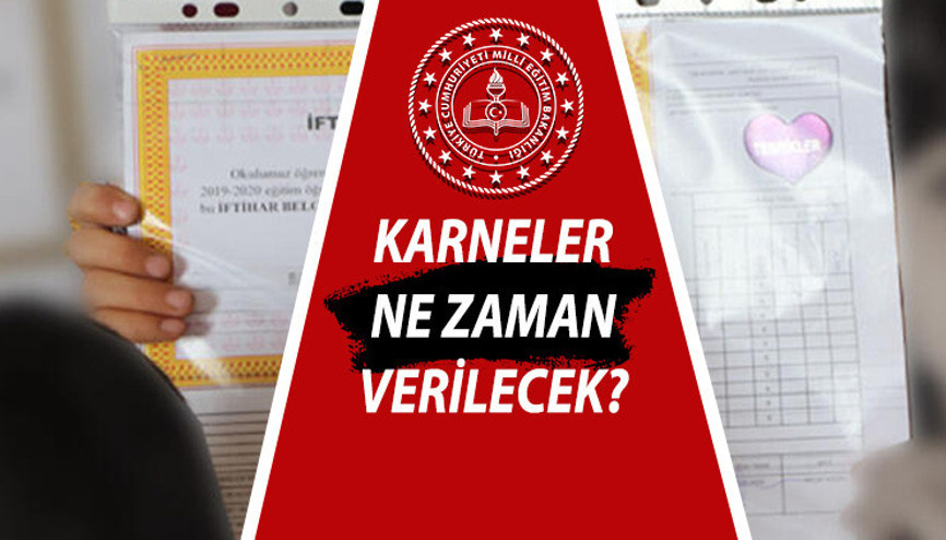 Karne günü ne zaman 2. dönem karneleri ne zaman alınacak