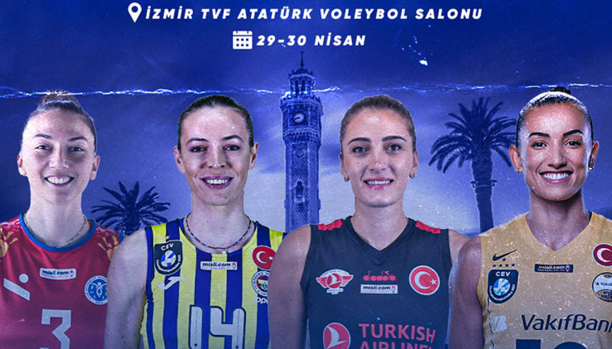 Kupa Voleyde final heyecanı başlıyor
