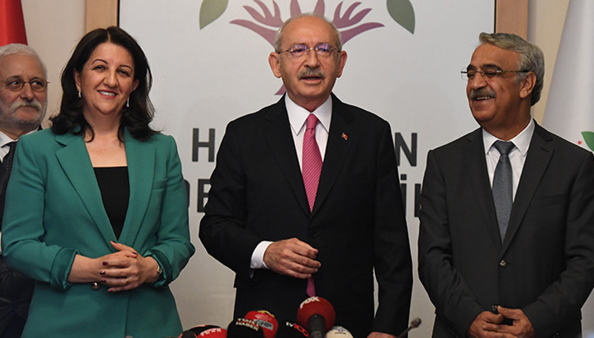HDPnin de yer aldığı Emek ve Özgürlük İttifakından Kılıçdaroğlu’nu destekleme kararı HDPnin de yer aldığı Emek ve Özgürlük İttifakından Kılıçdaroğlu’nu destekleme kararı