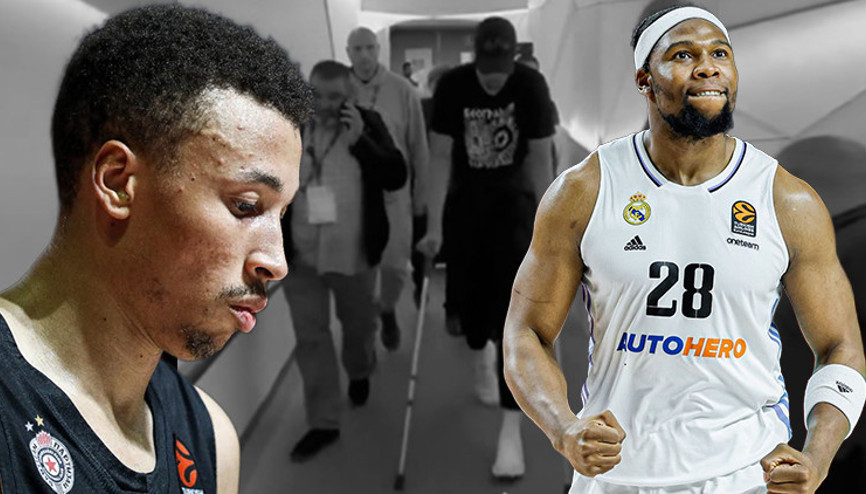 Euroleague tarihinin en büyük kavgası Real Madrid - Partizan maçında parke savaş alanına döndü... Cezalar resmen açıklandı