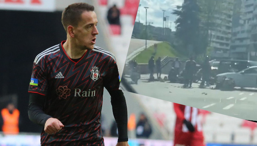 Beşiktaşlı futbolcu Amir Hadziahmetovica kaza şoku