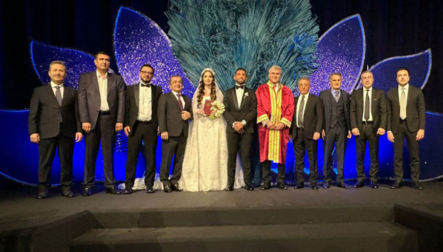 Beşiktaşlı Umut Meraş dünyaevine girdi