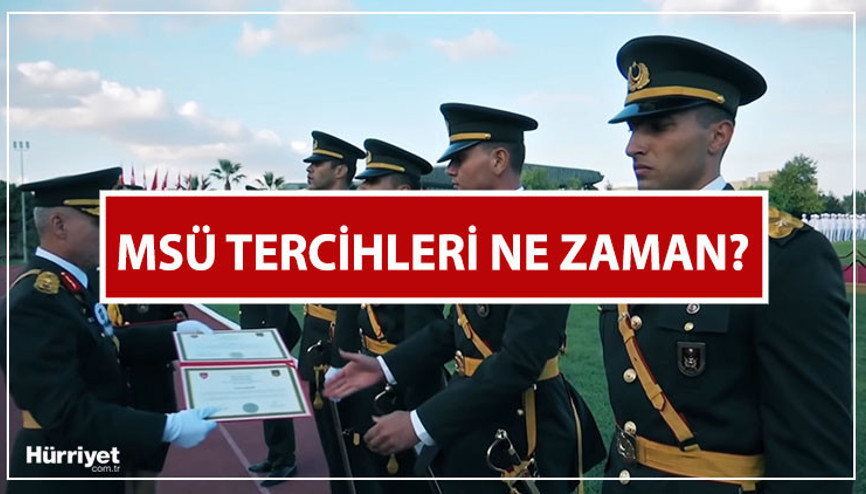 MSÜ TERCİH TAKVİMİ 2023: Milli Savunma Üniversitesi tercihleri ne zaman başlayacak MSÜ tercihleri nereden, nasıl yapılır MSÜ taban puanları MSÜ TERCİH TAKVİMİ 2023: Milli Savunma Üniversitesi tercihleri ne zaman başlayacak MSÜ tercihleri nereden, nasıl yapılır MSÜ taban puanları